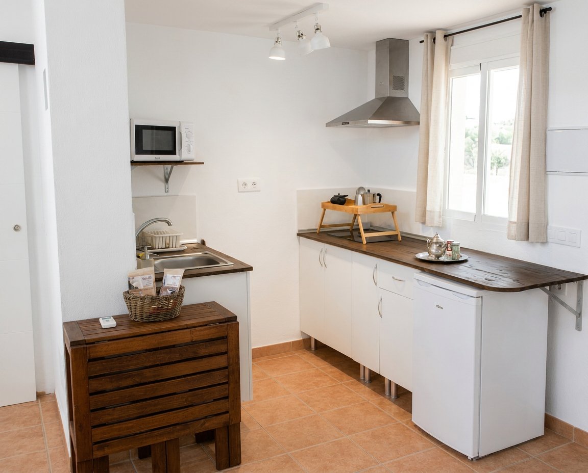 Cocinas equipadas y baños privados