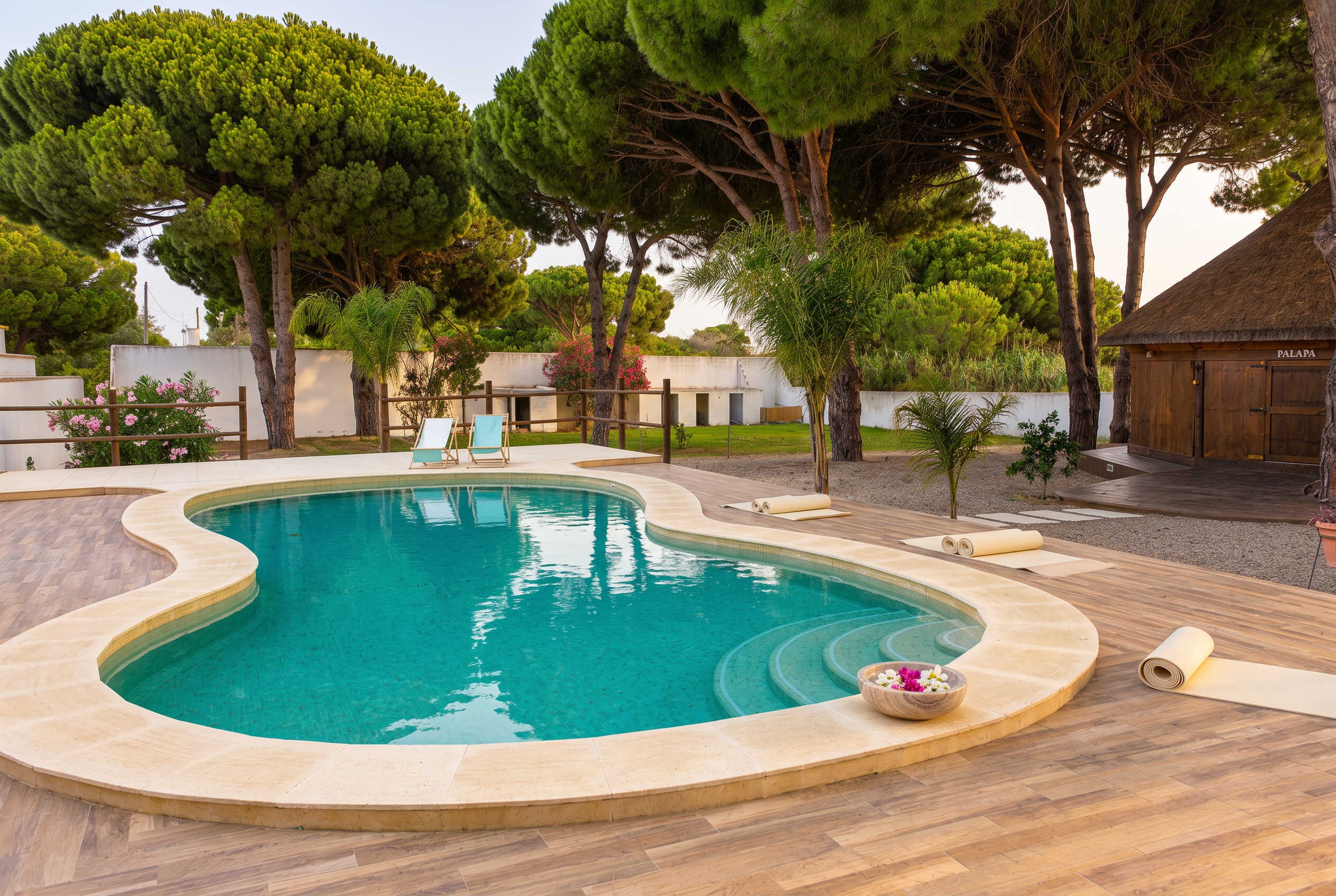 La piscina